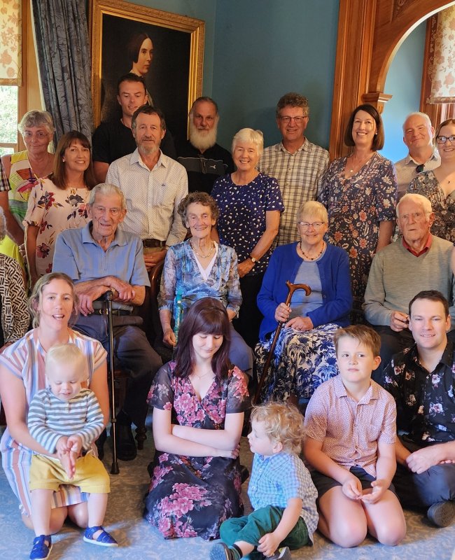 Ray with family and friends 2023